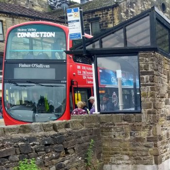 Bus Station in Holmfirth