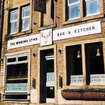 The Winking Stag Bar in Holmfirth