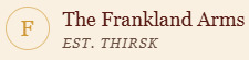 The Frankland Arms Pub in Thirsk