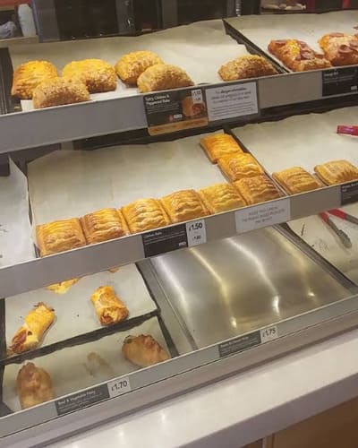 Greggs Bakery on Market Place in Thirsk