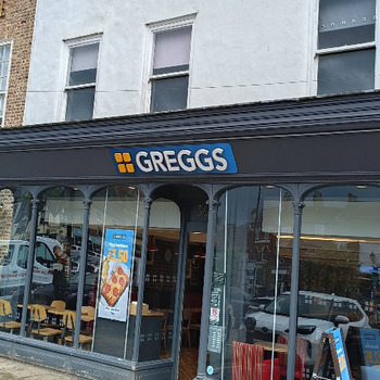 Greggs Bakery on Market Place in Thirsk